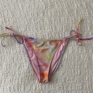 Forever 21 Tie Dye Bikini Bottoms